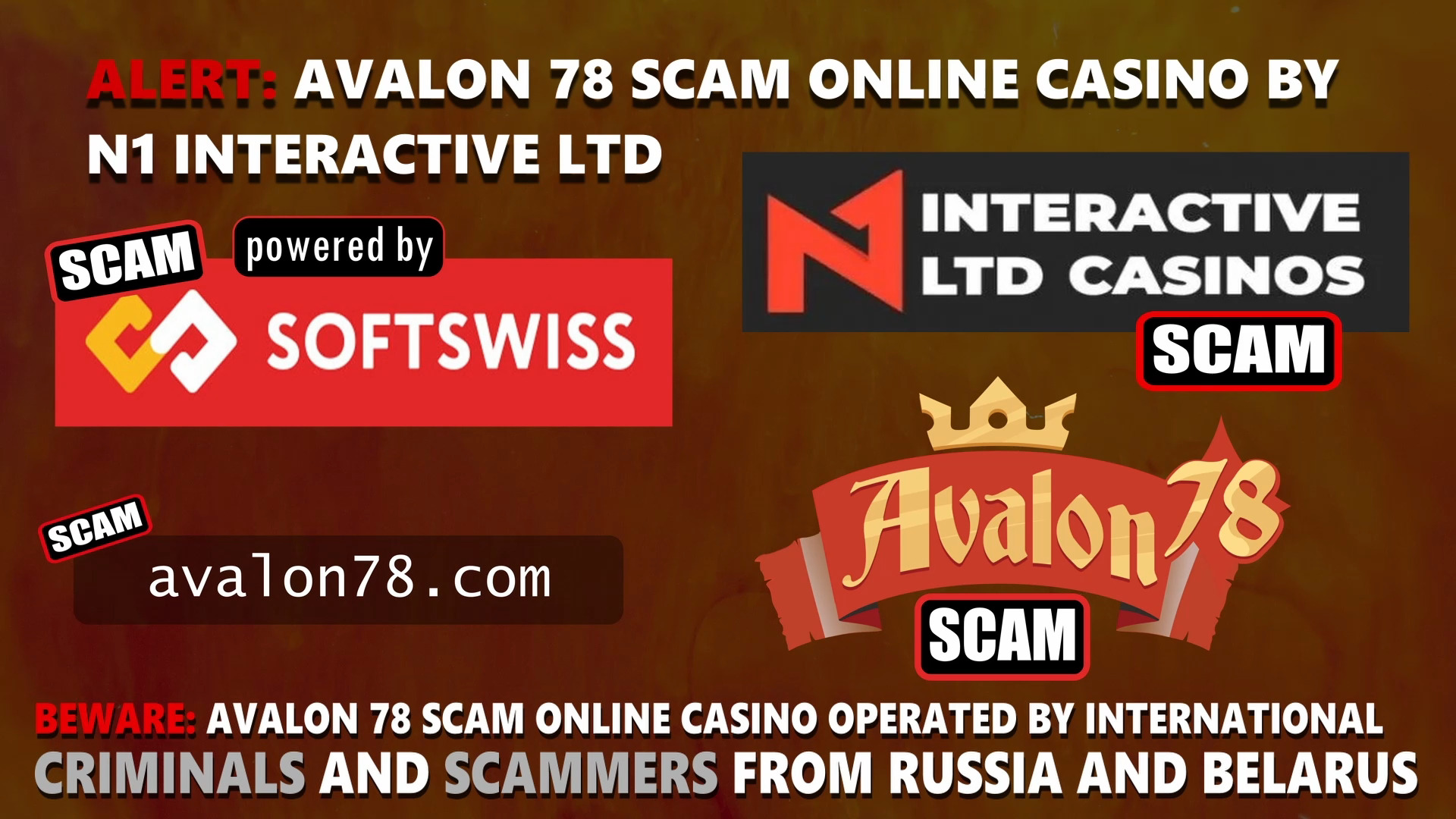 Avalon78 - softswiss scam - Casino by Softswiss