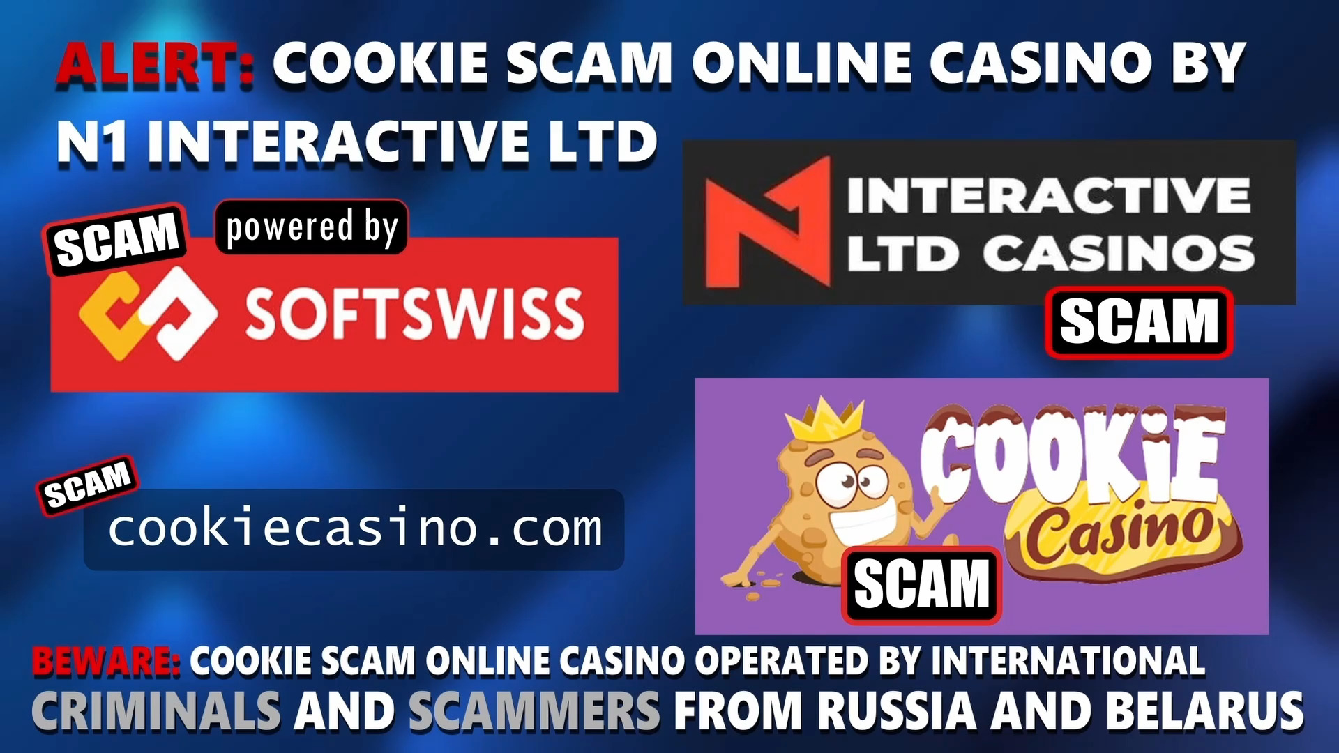 Cookie - softswiss scam - Casino by Softswiss