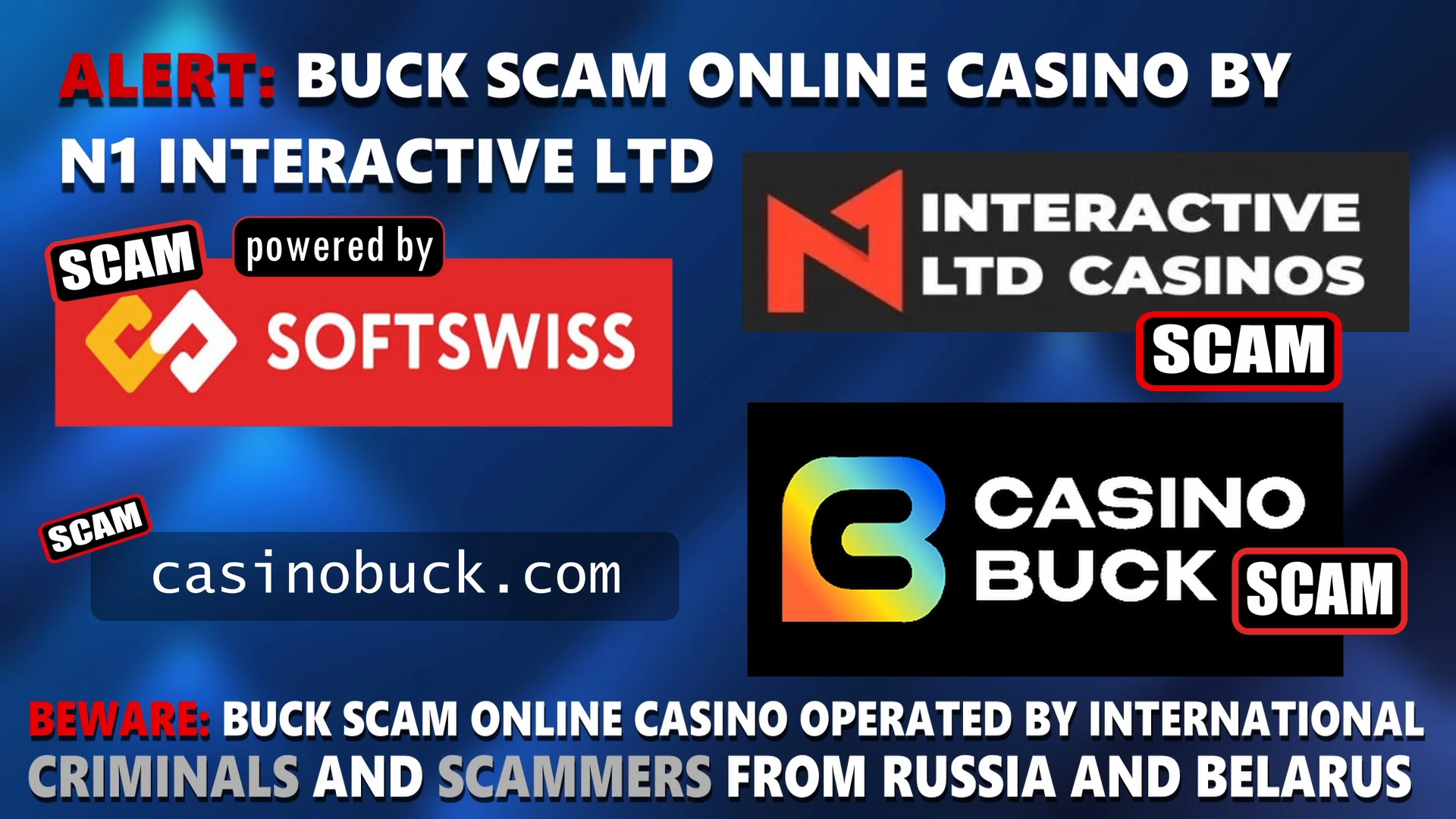 Buck - softswiss scam - Casino by Softswiss