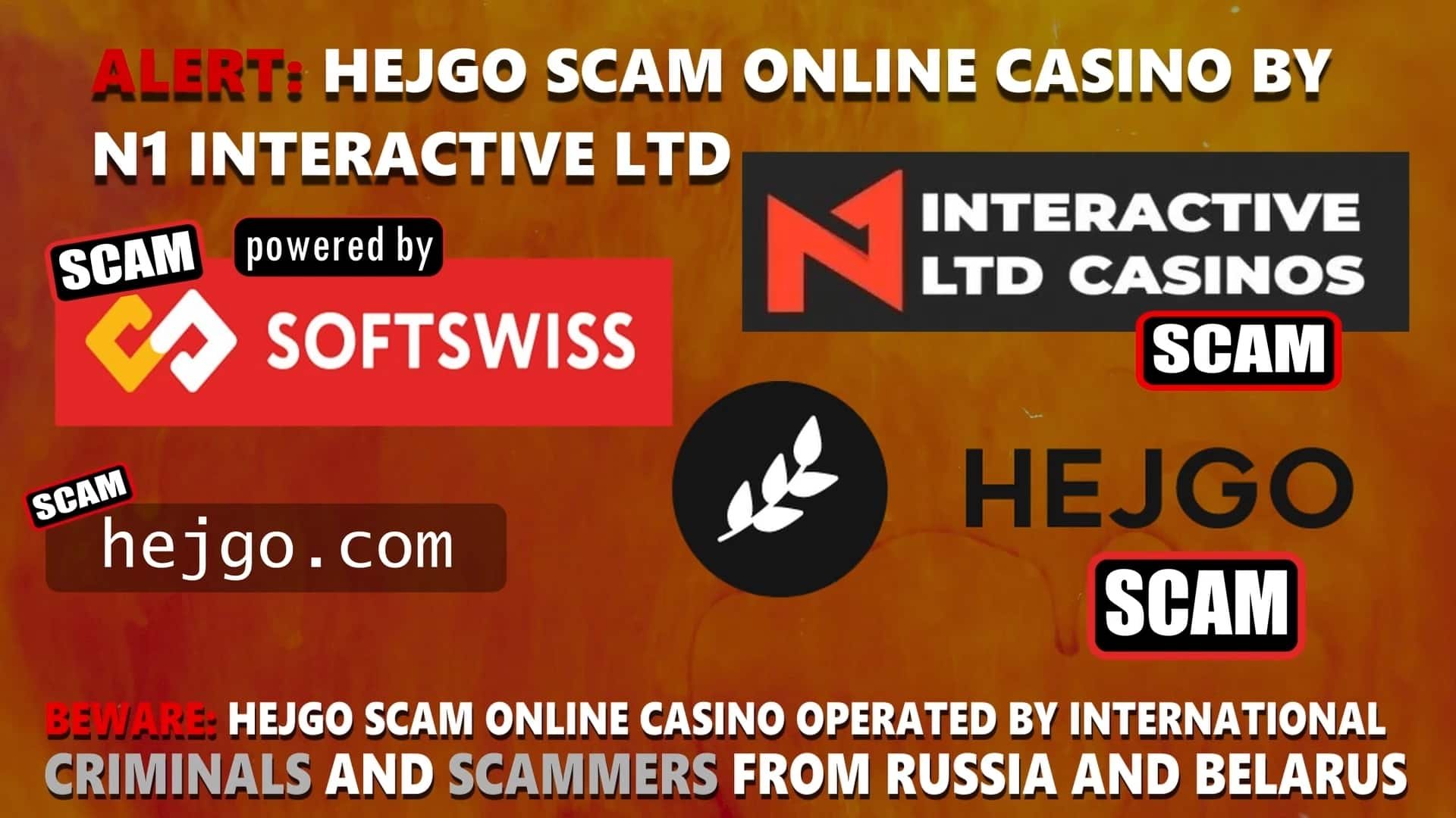 Hejgo - softswiss scam - Casino by Softswiss