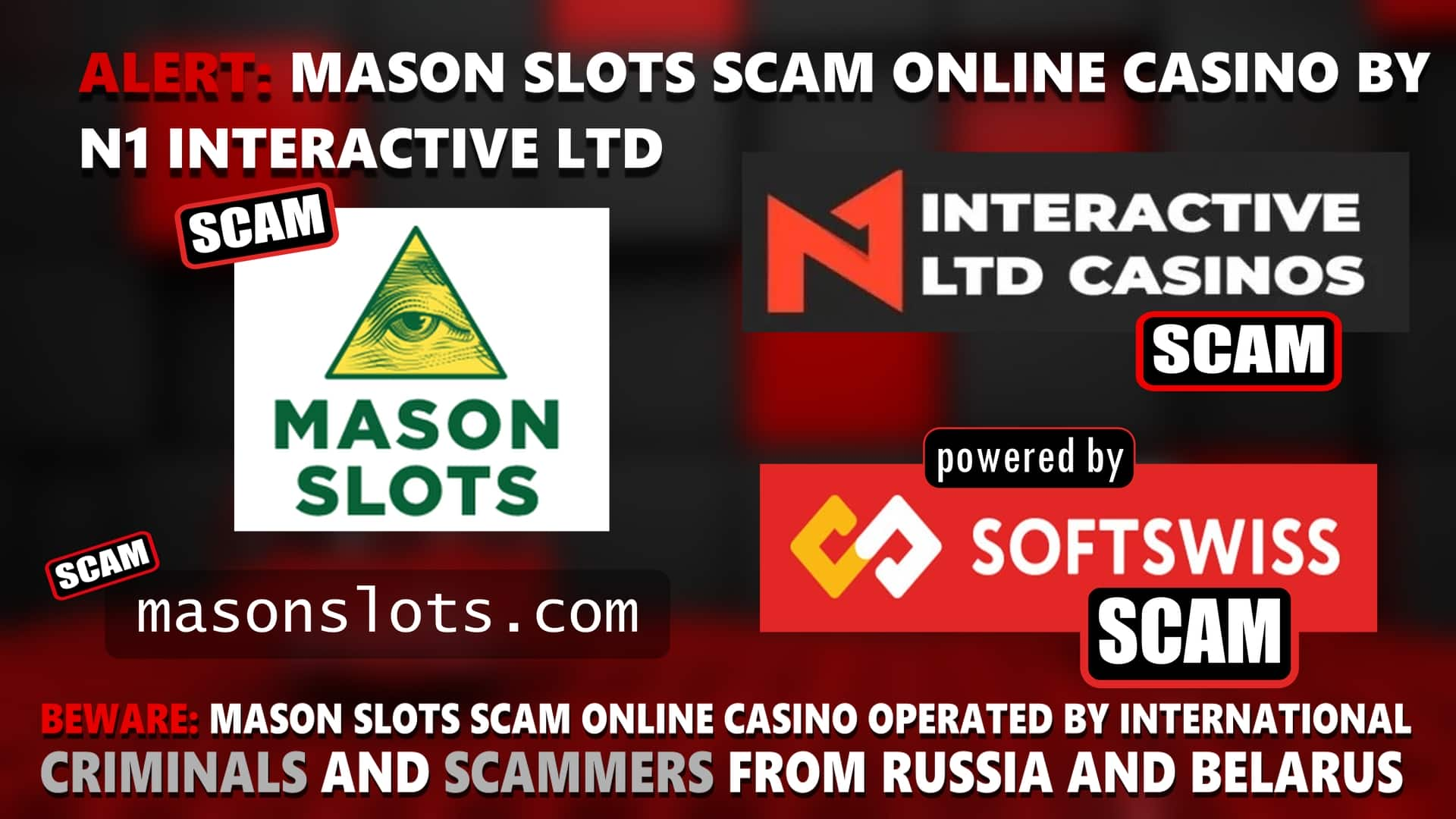 Mason - softswiss scam - Casino by Softswiss