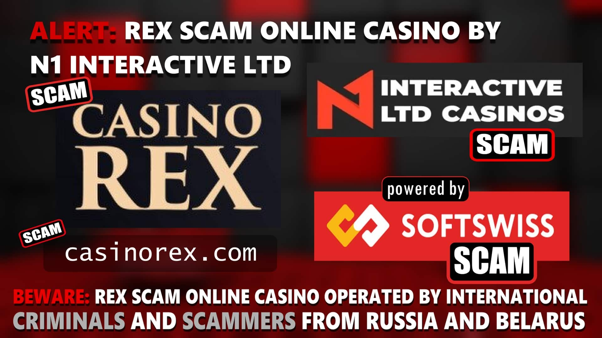 Rex - softswiss scam - Casino by Softswiss