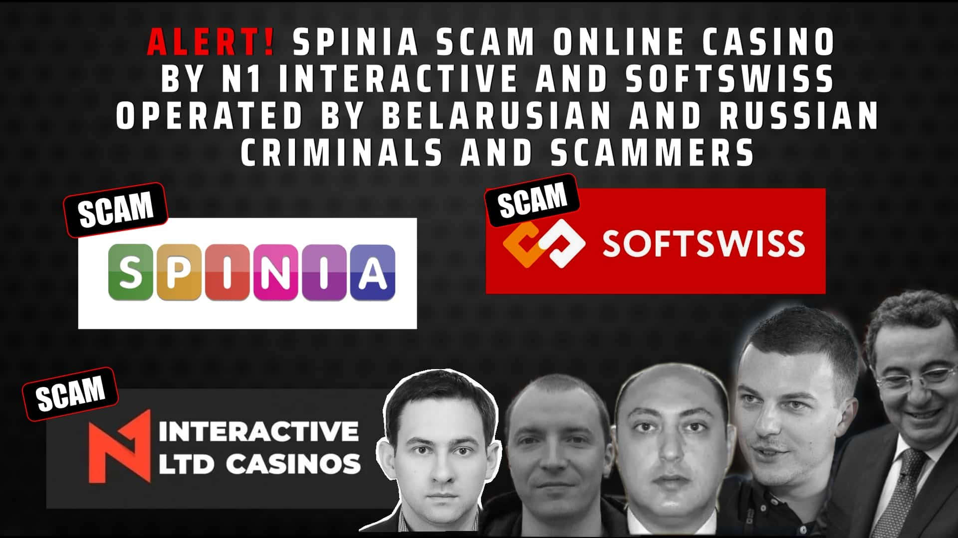 Spinia - softswiss scam - Casino by Softswiss