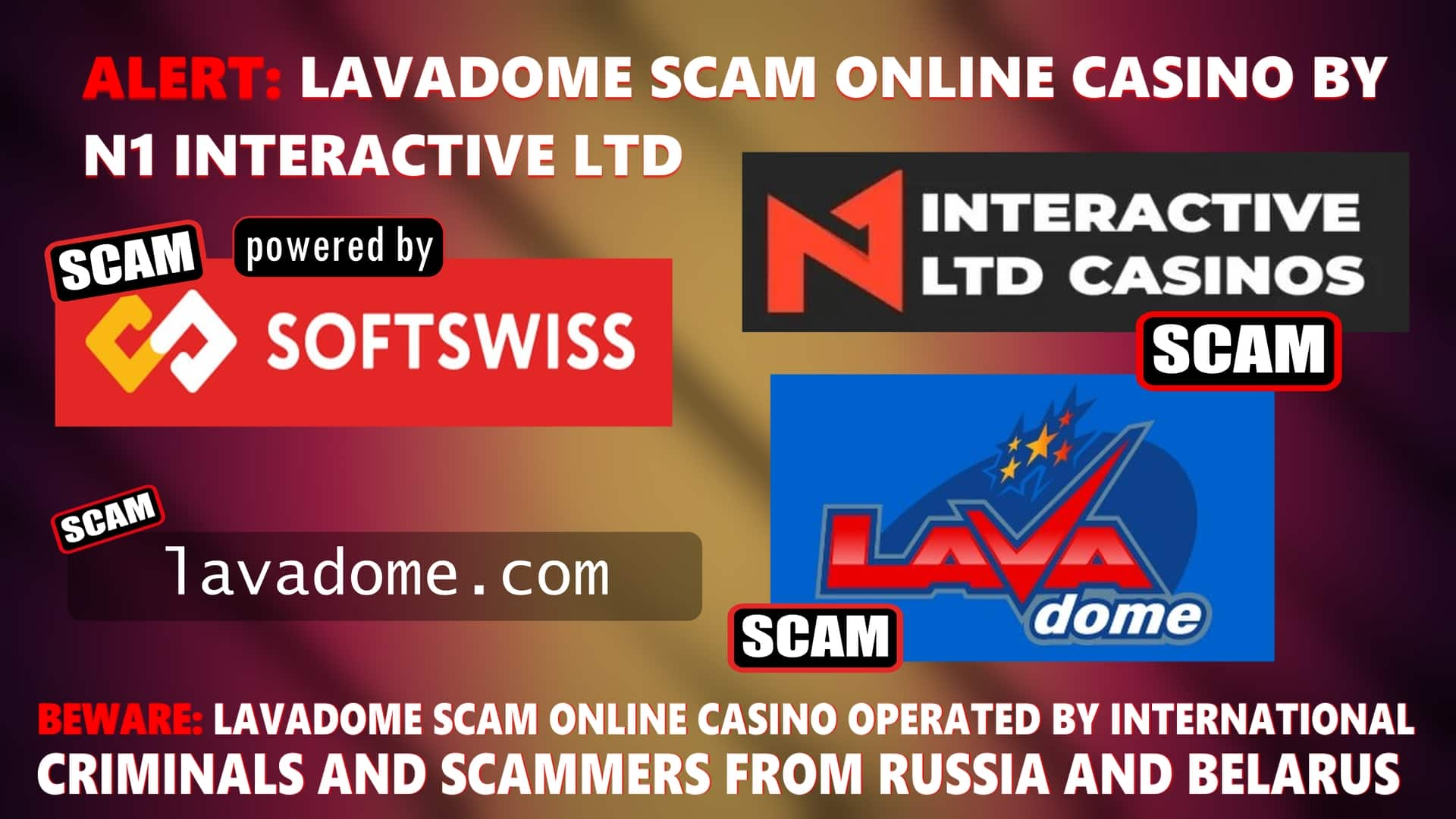 Lavadome - softswiss scam - Casino by Softswiss