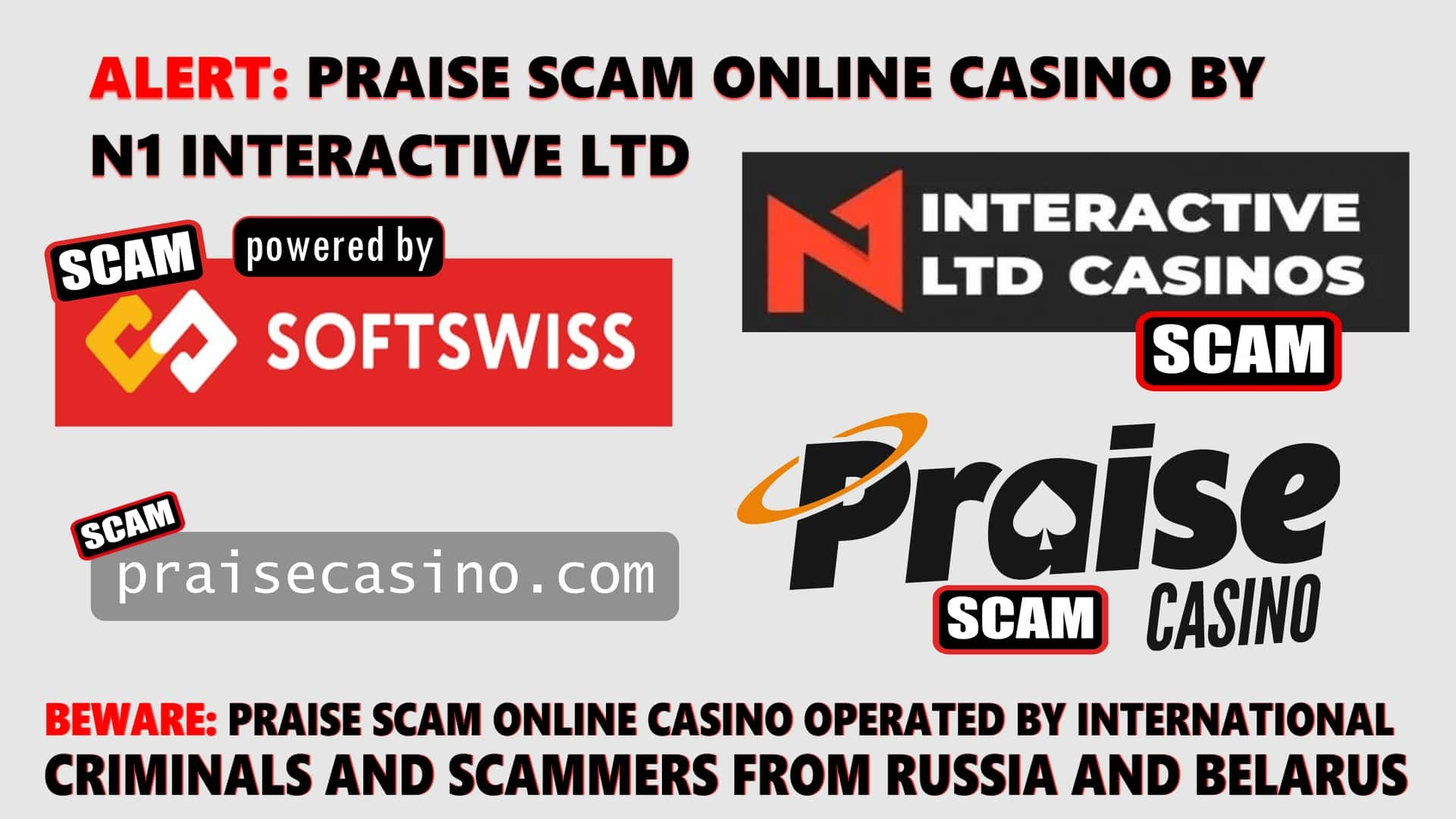 Praise - softswiss scam - Casino by Softswiss