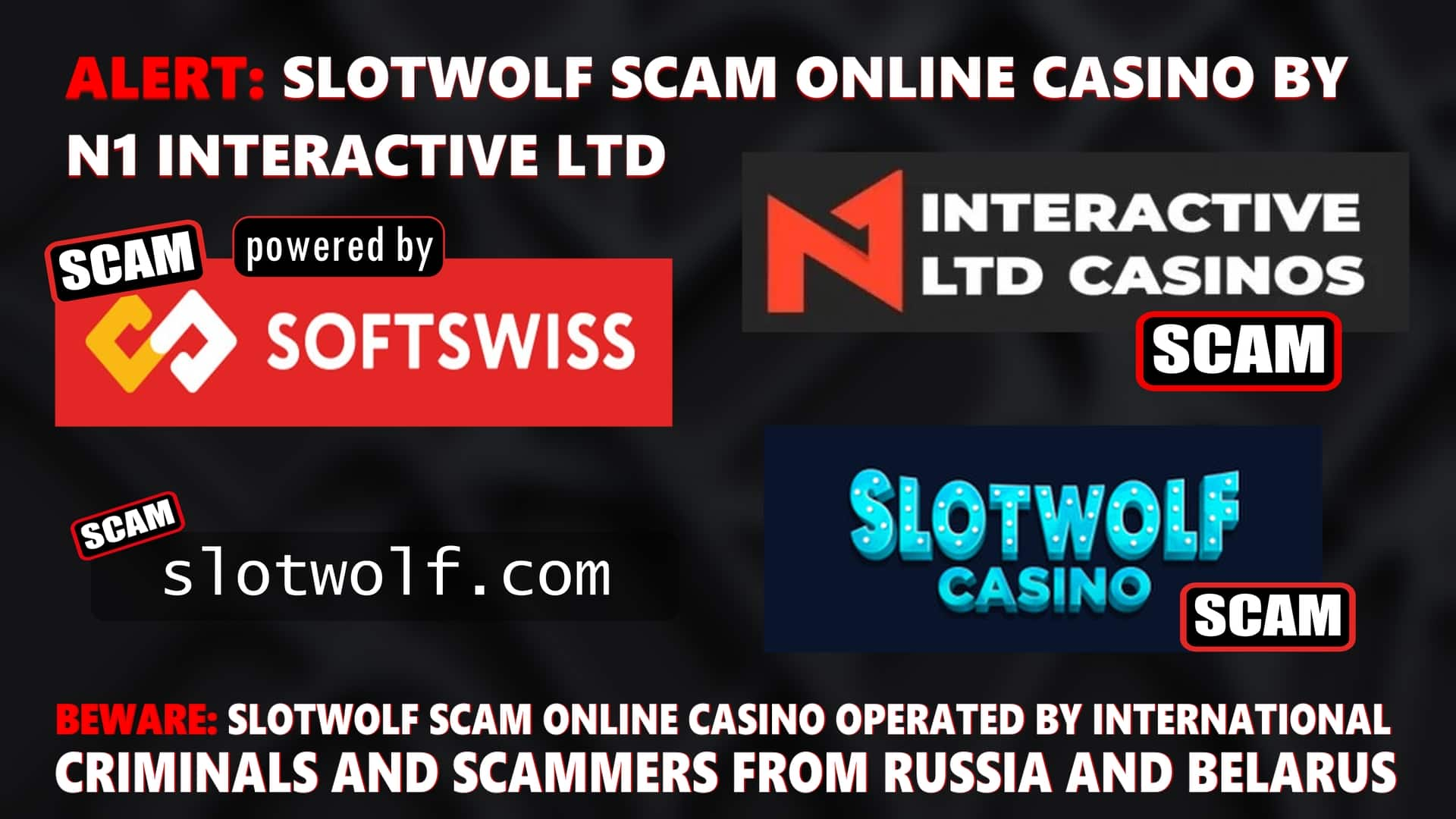 Slotwolf - softswiss scam - Casino by Softswiss